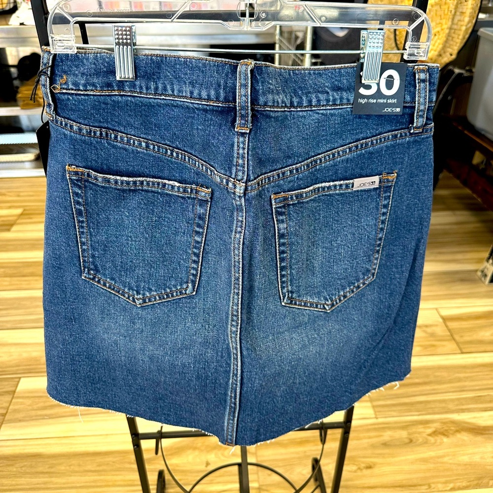 Joe’s Jeans High Rise Denim Mini Skirt